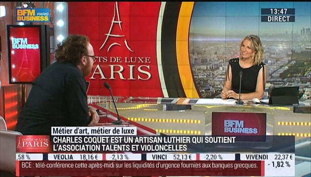 Métiers d'art, Métiers de luxe : Artisan Luthier, Charles Coquet - 06/07