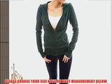 PattyBoutik Smart Zip Up Front Long Sleeve Hoodie Jumper Cardigan (Green 12)