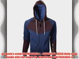 assassin's creed HD178903ASC-L - ASSASSIN'S CREED Unity Large Hoodie with Full Length Zip Blue/Brown