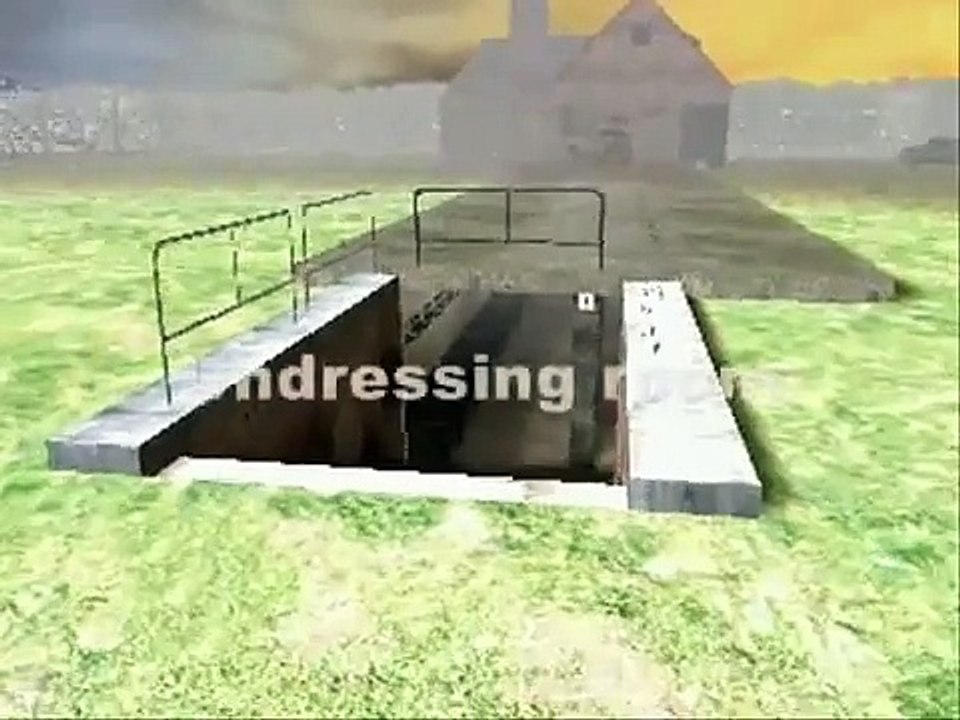 Crematorium II at Auschwitz-Birkenau