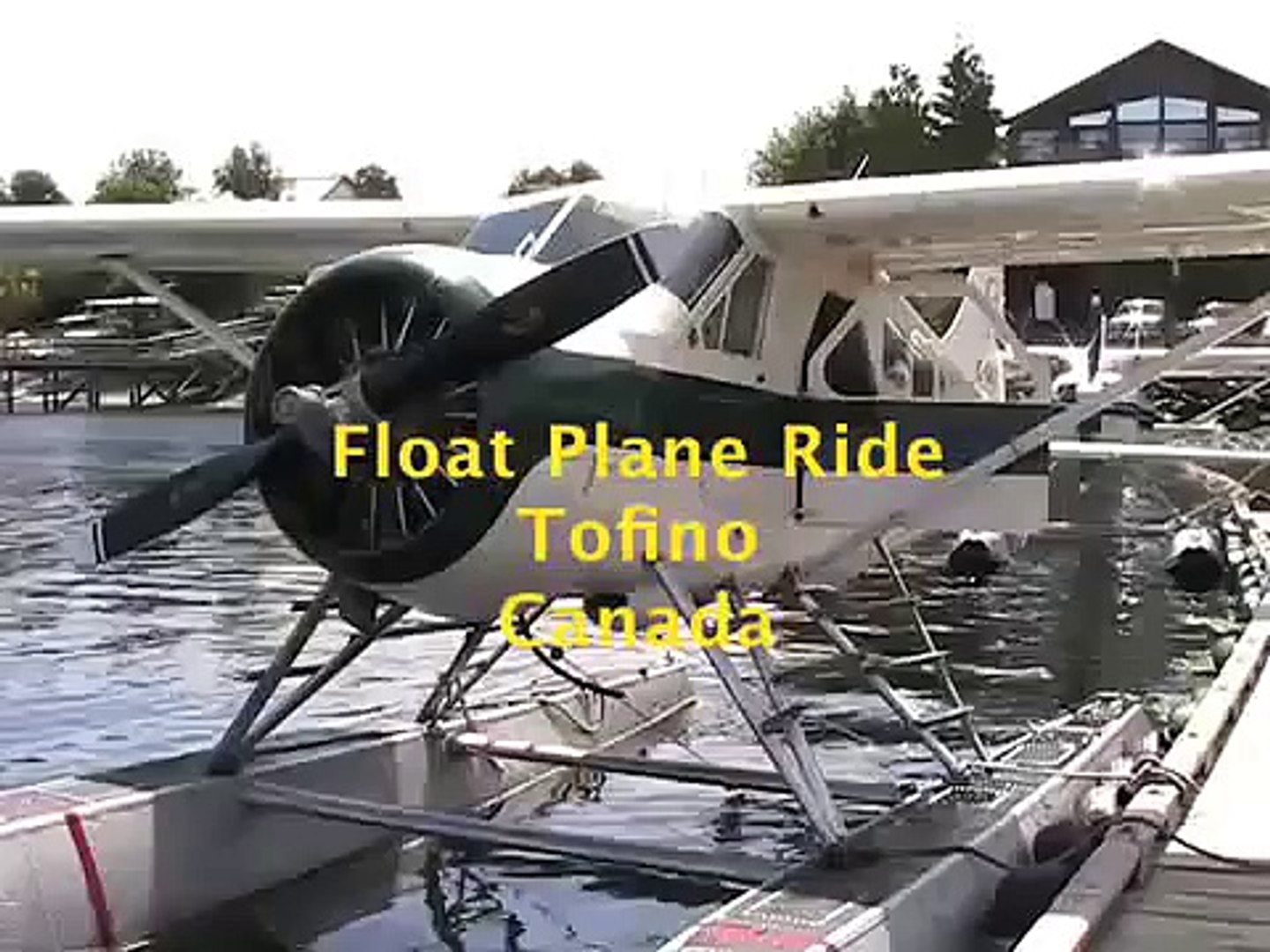 Beaver floatplane ride Tofino Canada
