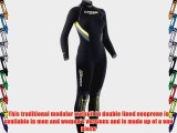 Cressi Women's Castoro Modular Wetsuit - Black/Grey/Yellow X-Large