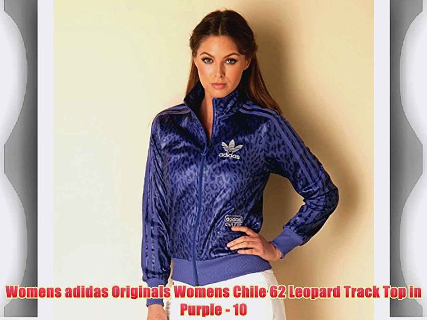 Womens adidas Originals Womens Chile 62 Leopard Track Top in Purple - 10 -  video Dailymotion