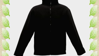 UCC Unisex Full Zip Polar Fleece Jacket (L) (Black)