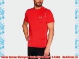 Under Armour Heatgear Sonic Fitted Men's T-Shirt -  Red/Steel XL