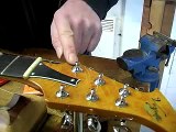 Changer cordes guitares électrique