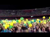 Show One Direction São Paulo SP (10/05/2014) - Público canta antes do show começar (HD)