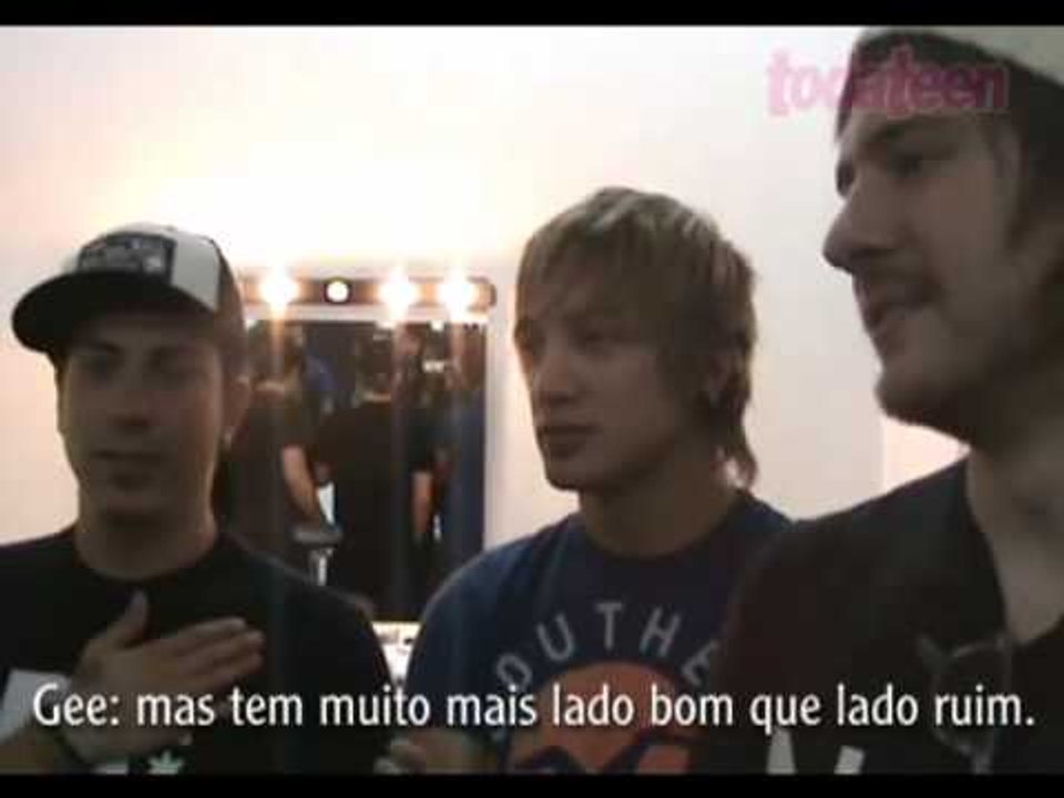 todateen - NX Zero responde perguntas de leitoras