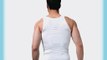 Men's Shaper Slimming Sleeveless T-shirt Elastic Body Sculpting Vest white SSY-2 (XXL)