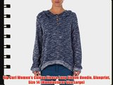 Rip Curl Women's Caidan Fleece Long Sleeve Hoodie Blueprint Size 14 (Manufacturer Size:Large)