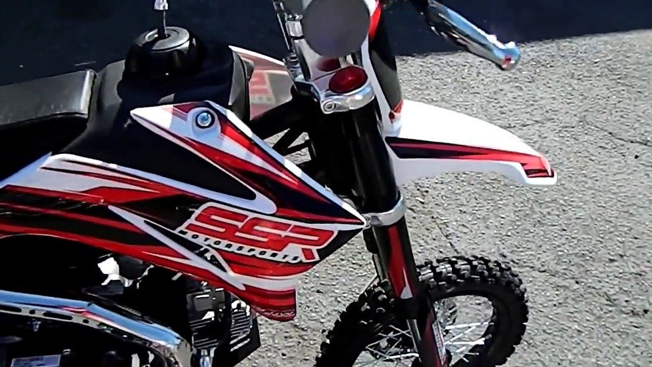 SSR PIT BIKES SR 125cc DIRT BIKE and SSR SR125TR 125cc PIT BIKES COMPARISON by HIGH STYLE