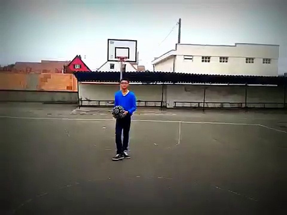 Basquet freetstyle in the street