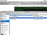 Opera 9 Mac Build 3295 crash vol. 2