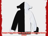 Dangan Ponpa Black White Bear Cosplay Jacket Long Sleeves Hoodie EU size
