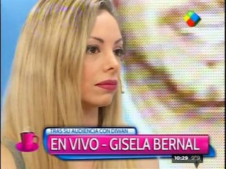 Gisela Bernal habla sobre Francisco Delgado