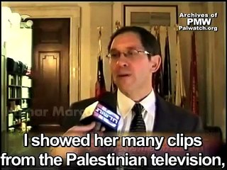 Hillary Clinton says Palestinian TV and schoolbooks poisons kid's minds