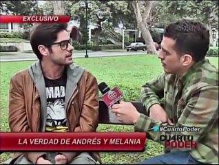 Melania Urbina: "Andrés Wiese no me fue infiel" (VIDEO)