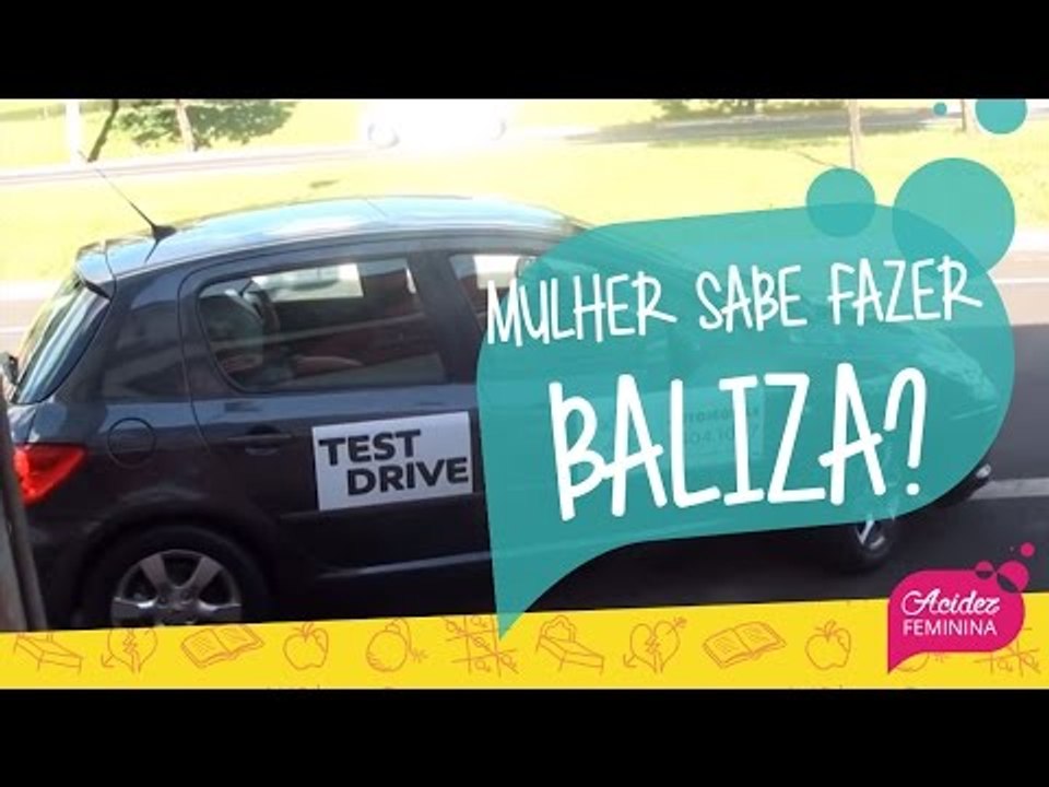MULHER fazendo BALIZA
