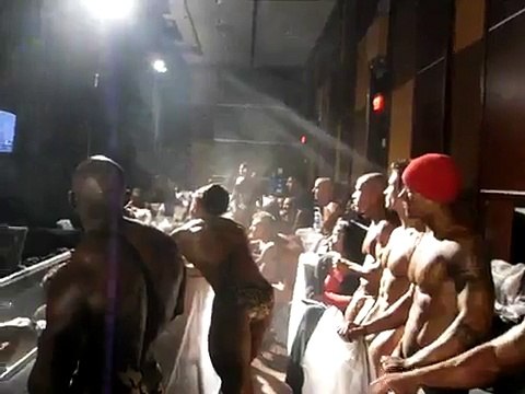 In 'UK they do OK , Freak of nature Big Rob Terry and Rolando Amorim (Rob Terry)