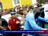 Policía habría asaltado a ciudadano extranjero en el Cercado de Lima