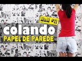 Como colar papel de parede - MnM #11