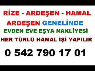 Rize Ardeşen hamal ilanları