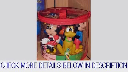 Disney Mickey Mouse and Friends Bath Pool Squeak Toys Set by disney Hot New Release