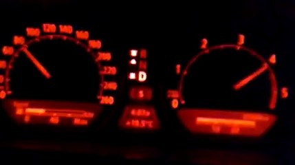 BMW 730d E65 Facelift , Acceleration from 0 to 200km/h on German autobahn