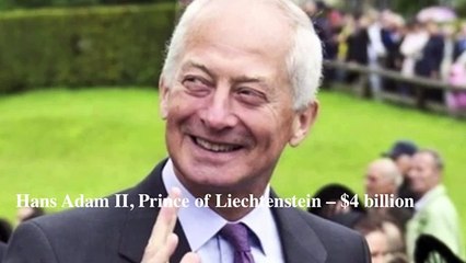 Top 10 richest royals in the world