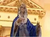 [RAW VIDEO]Virgin Mary Statue falls during Easter Parade 'Our Lady of Sorrows