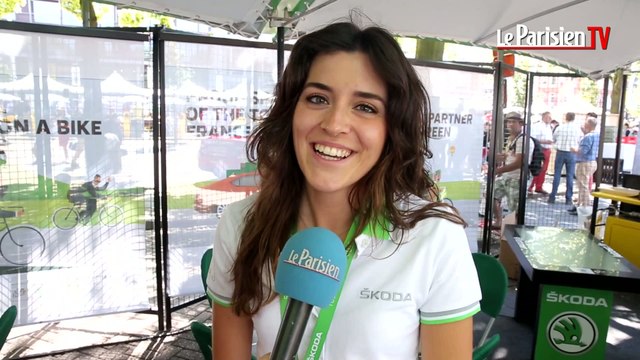 L'hôtesse du Tour qui a mis un «vent» au Maillot vert s'explique