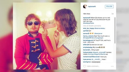 Taylor Swift Among Stars To Share Their Cute July 4th Snaps