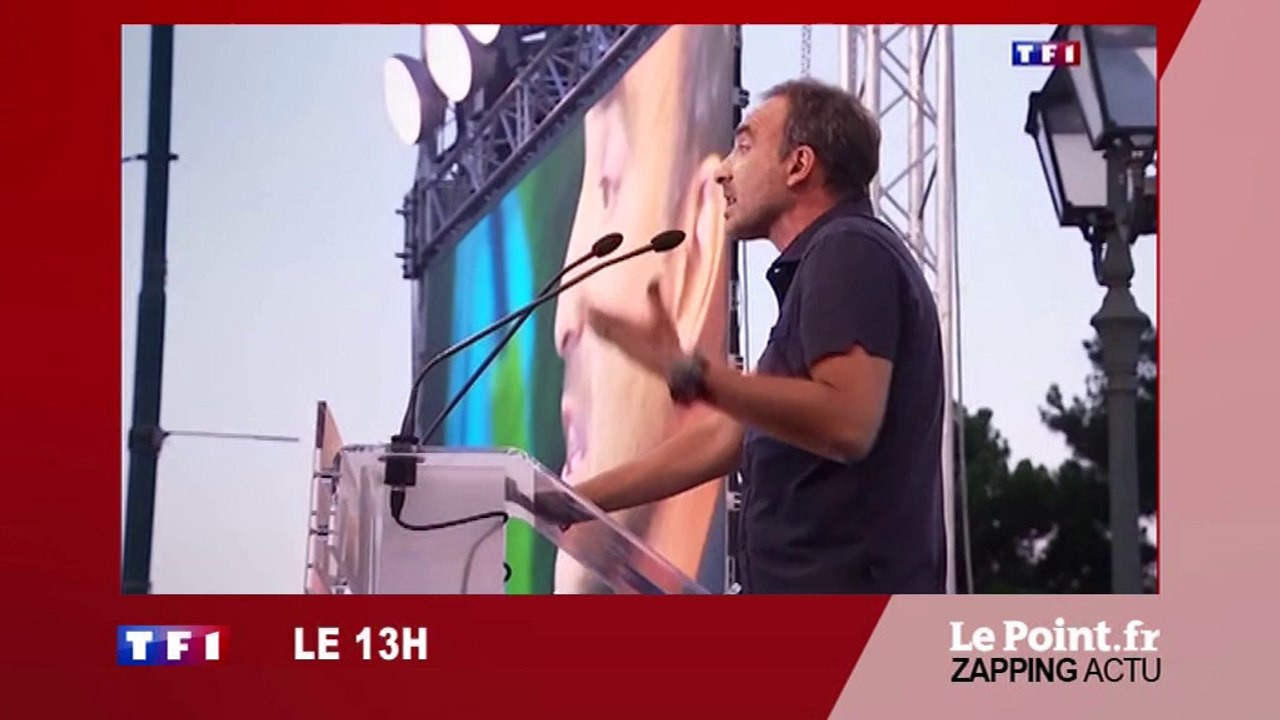 Nikos Aliagas soutient le plan de l'UE à Athènes - Zapping du 6 juillet