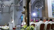 Primera Misa del Papa en Filipinas: La desigualdad social contradice a Cristo