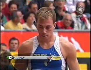 2003 World Athletics Champs 4x100m relay heat 4