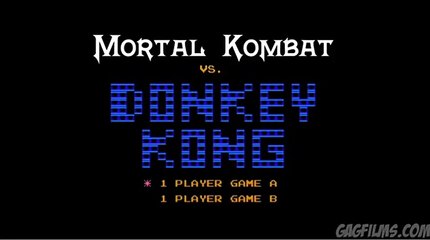 Cartoon Mortal Kombat vs  Donkey Kong