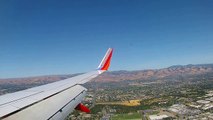 Amazing View Landing, San Jose California International Airport