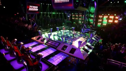 Christina Grimmie vs  Sam Behymer Counting Stars The Voice Highlight