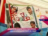 Artistas graban disco por niños discapacitados del INABIF (América Noticias 01-05-10)