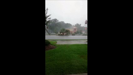 House gets violently struck by lightning!