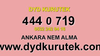 Ankara Nem Alma « DYD 444 0 719 » Nem Kurutma