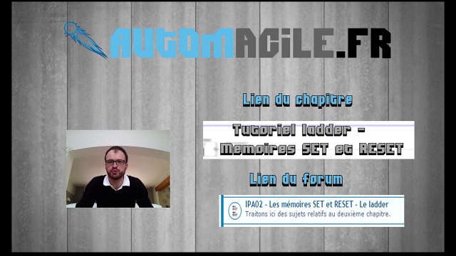 IPA02-02 - Tutoriel programmation ladder - Auto-alimentation sous Codesys