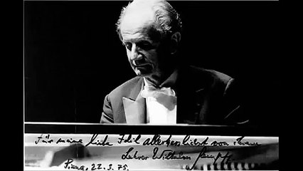 Kempff plays Schubert Piano Sonata in A Minor D537 (Op.164)