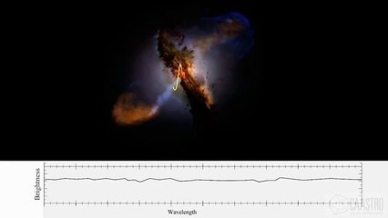 Detectan señal emitida hace millones de años por una galaxia