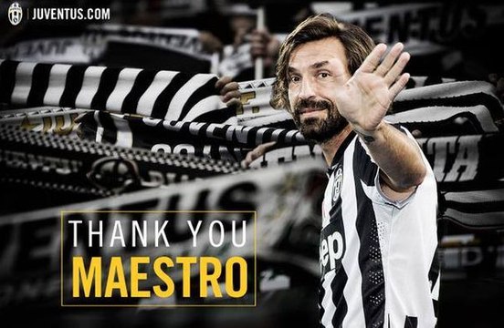 Relembre belos lances de Pirlo com a camisa da Juventus