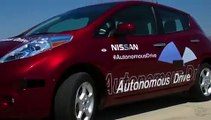 Self-driving car: Rolling without a driver in the Nissan Leaf