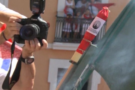 Comienzan los Sanfermines con asistencia masiva y calor intenso