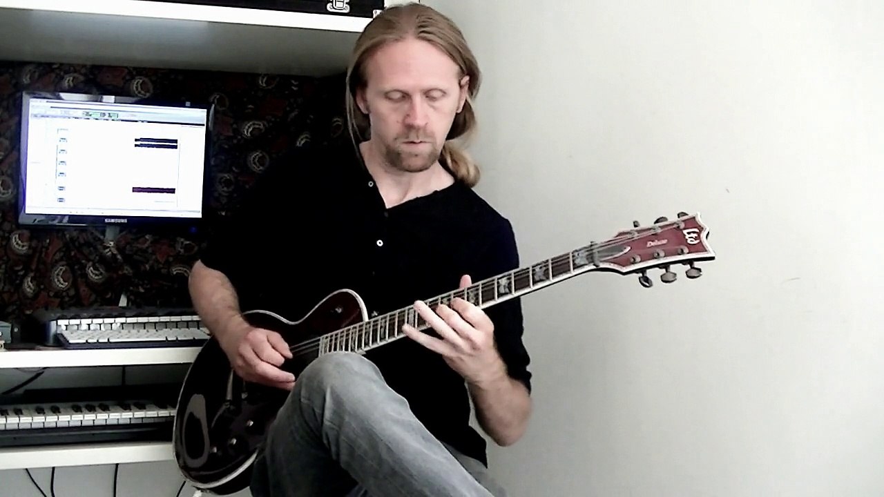 KALISIA 'Cybion - Circuits distortion' - Guitar Playthrough by Loïc Tézénas