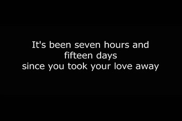 Nothing Compares 2 U - by Sinead O'Connor (with on-screen lyrics)