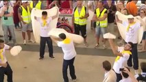 Incredible mile-long pizza breaks world record